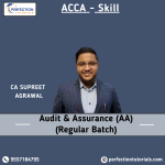 ACCA - Audit & Assurance (AA) Mach 2026 Full English By CA Supreet Agrawal