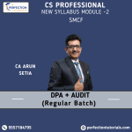 CS PROFESSIONAL NEW SYLLABUS MODULE -2 SMCF (Recorded Batch) JUNE 2026 By CA Arun Setia