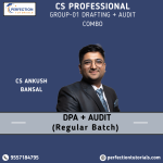 CS PROFESSIONAL GROUP-01 DRAFTING + AUDIT COMBO JUNE 26 (LIVE @HOME) BY CS ANKUSH BANSAL
