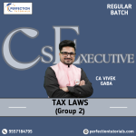 CS EXECUTIVE (TAX LAWS) LIVE AT HOME (NEW SYLLABUS) DEC 26