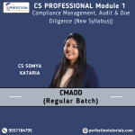 CS PROFESSIONAL Module-1- Compliance Management, Audit & Due Diligence (New Syllabus))