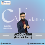 CA Foundation Accounts (Exam Oriented) For Sep' 26 Exams By CA Hardik Manchanda