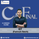 CA/CMA Final Indirect Tax (Exam Oriented Fastrack Batch) for Nov/Dec'26 and May/June'27 by CA Siddhesh Valimbe