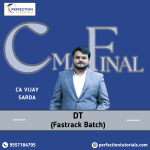 CMA Final DT Fastrack Lectures By CA Vijay Sarda For June/Dec'2026 Exams