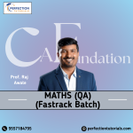 CA Foundation Maths Exam oriented Batch For Sep'26 & Jan'27 Exams By Prof. Raj Awate