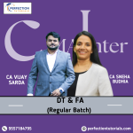 CMA Inter DT & Financial Accounting Combo Lectures By CA Vijay Sarda & CA Sneha Budhia