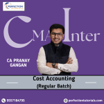 CMA Inter Cost Accounting Regular Lectures By CA Pranay Gangan