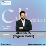 CA Foundation Accounts Regular Batch For Sep'26 & Jan'27 Exams by CA CS Harish Mathariya