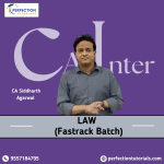 CA Inter Law Exam Oriented Batch For Sep'26 & Jan'27 Exams - Siddharth Agarwal Sir