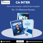 CA/CMA Inter Direct Tax Compact , MCQ & Q/A Compiler By CA Bhanwar Borana For May 26 Exam