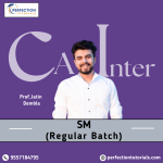 CA Inter SM Regular Batch for May & Sept 2026 by Prof. Jatin Dembla