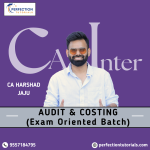 CA Inter Audit & Costing New Fastrack COMBO for May & Sept 2026 & Jan 27 by CA Harshad Jaju