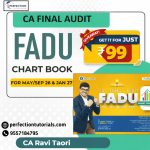 CA Final | Audit | FADU Chart Book | CA Ravi Taori | Sep 2026